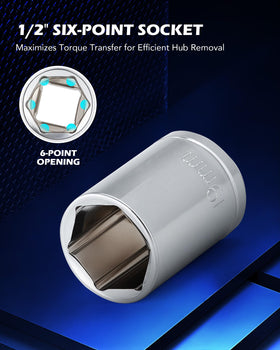 Orion Motor Tech packaging and label showing product ID and easy storage benefit