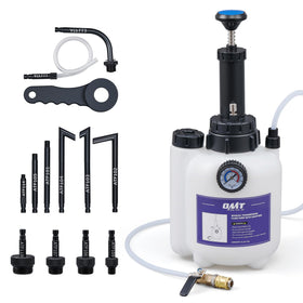 Orion Motor Tech pump front view showing compact design and handle, enabling fast fills