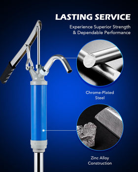 Orion Motor Tech pump with hand scale comparison showing compact, portable size