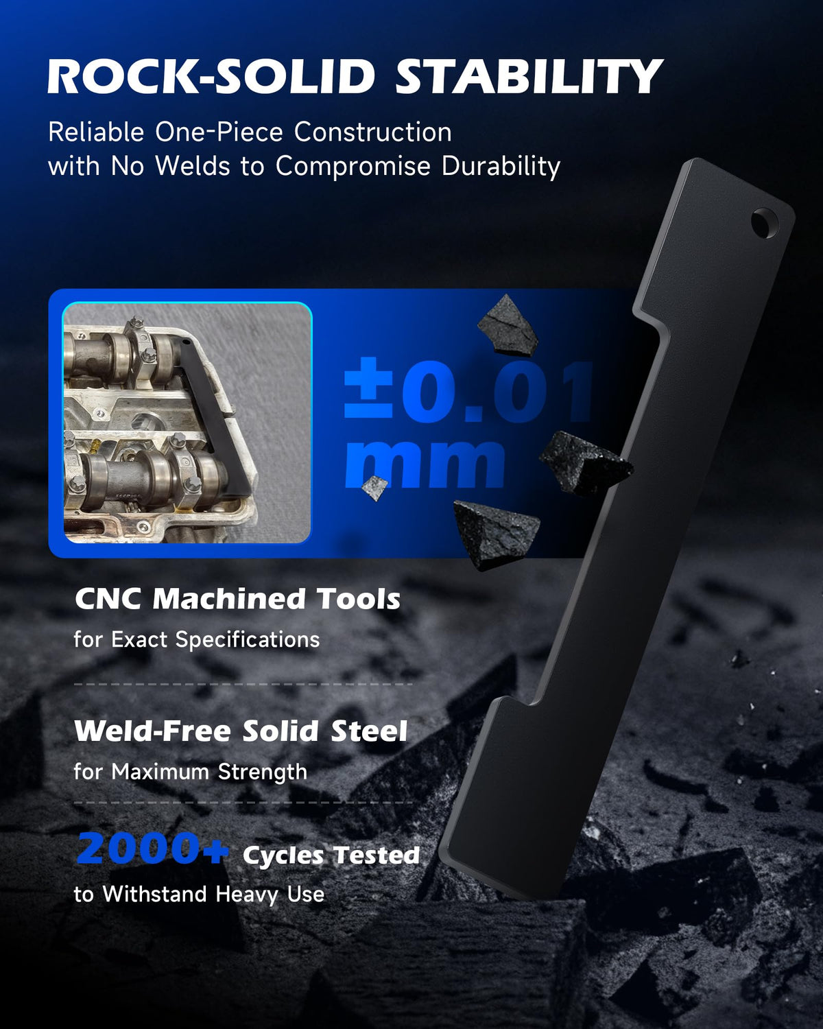 Orion Motor Tech tools beside ruler showing compact, professional scale