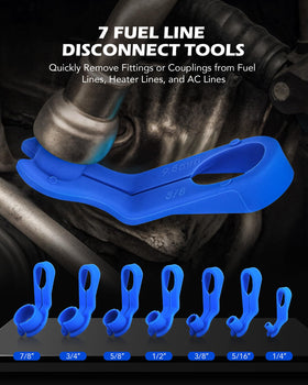 Orion Motor Tech two self-sealing can taps close-up enabling easy refrigerant bottle hookup