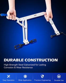 Orion Motor Tech side profile highlighting long non-bending lever for better access and visibility