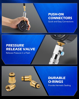 Orion Motor Tech kit next to ruler showing compact size and portability for home garages