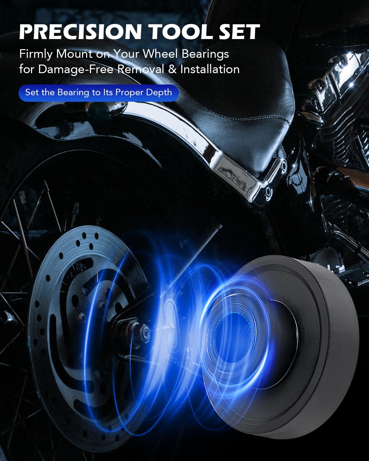 Orion Motor Tech size comparison with ruler showing correct bearing fitment