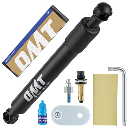 Orion Motor Tech front packaging showing complete tailgate assist kit and components benefit convenience