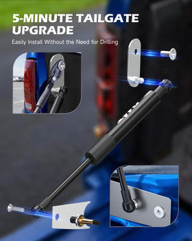 Orion Motor Tech tools and hardware laid out for fast, no-drill installation