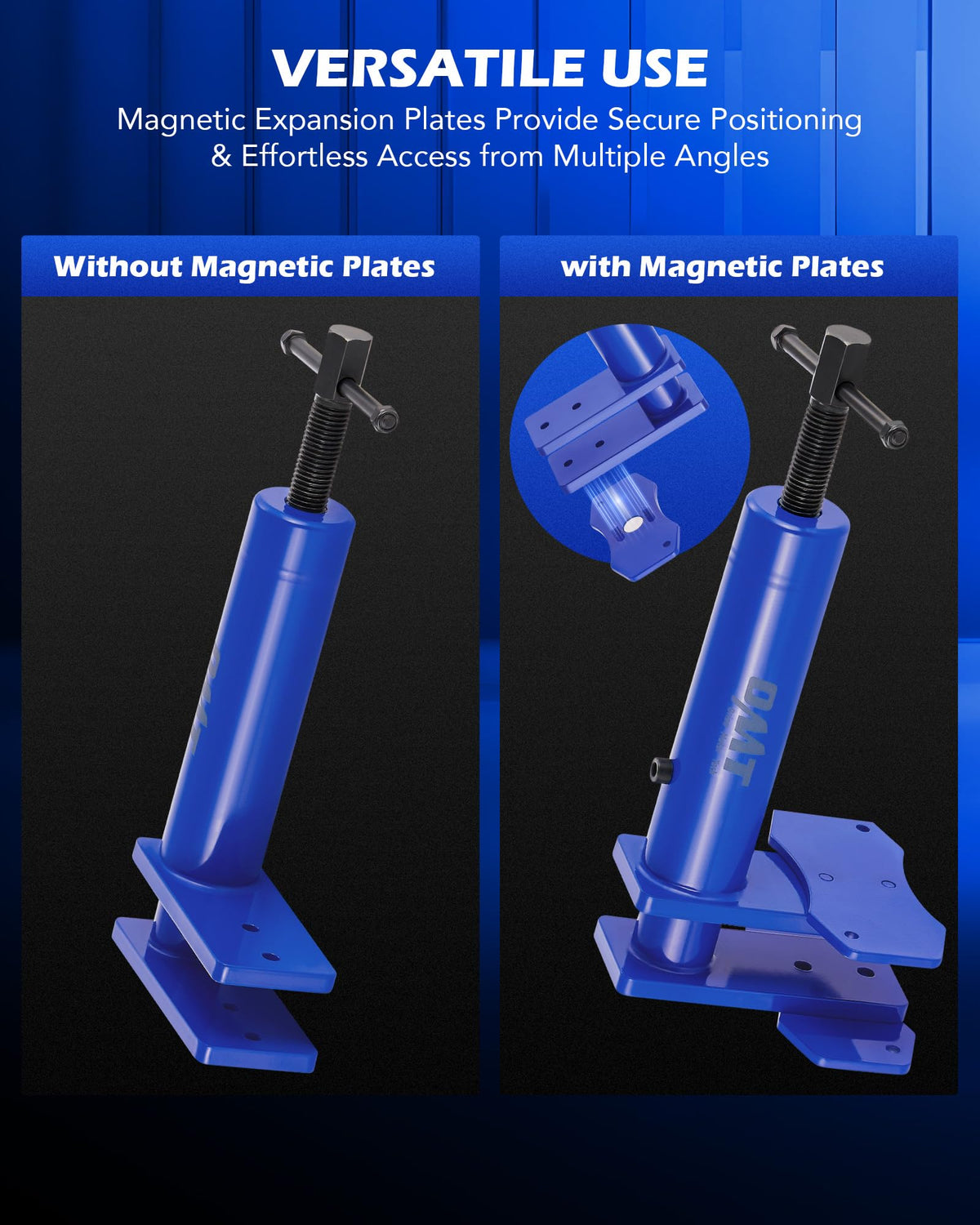 Orion Motor Tech precision threaded center screw detail providing smooth, accurate piston movement