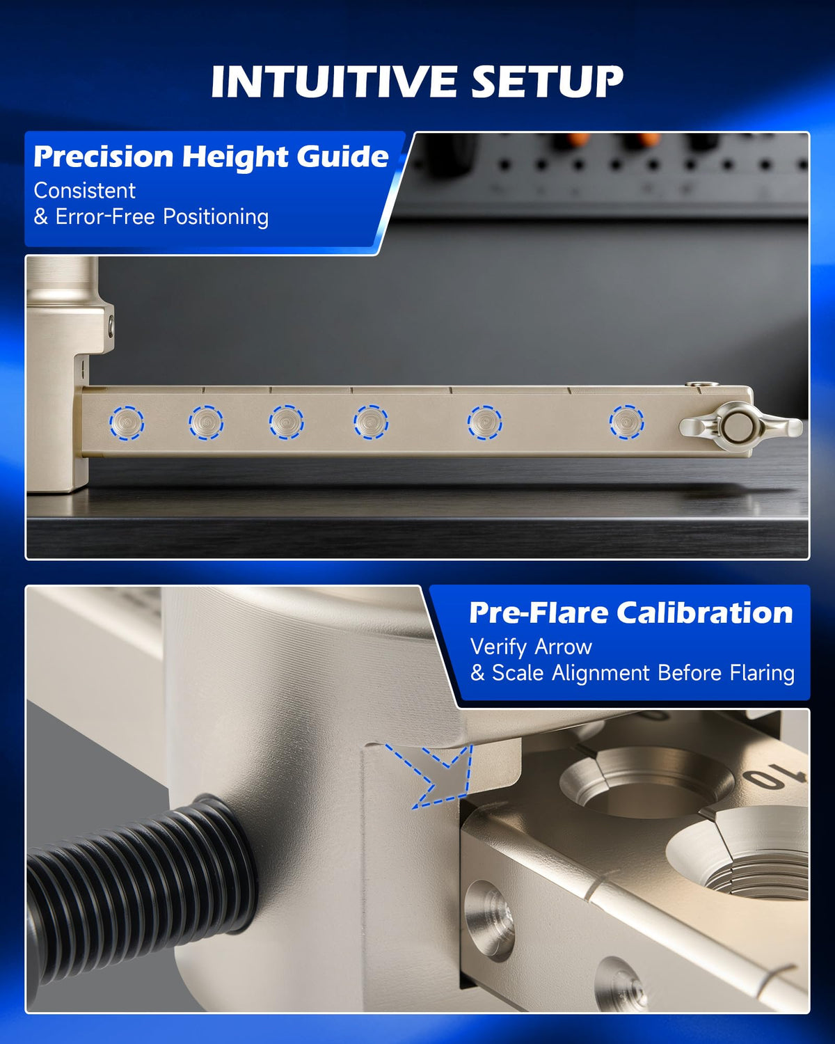 Orion Motor Tech tool in use on HVAC line speeding up field flare work
