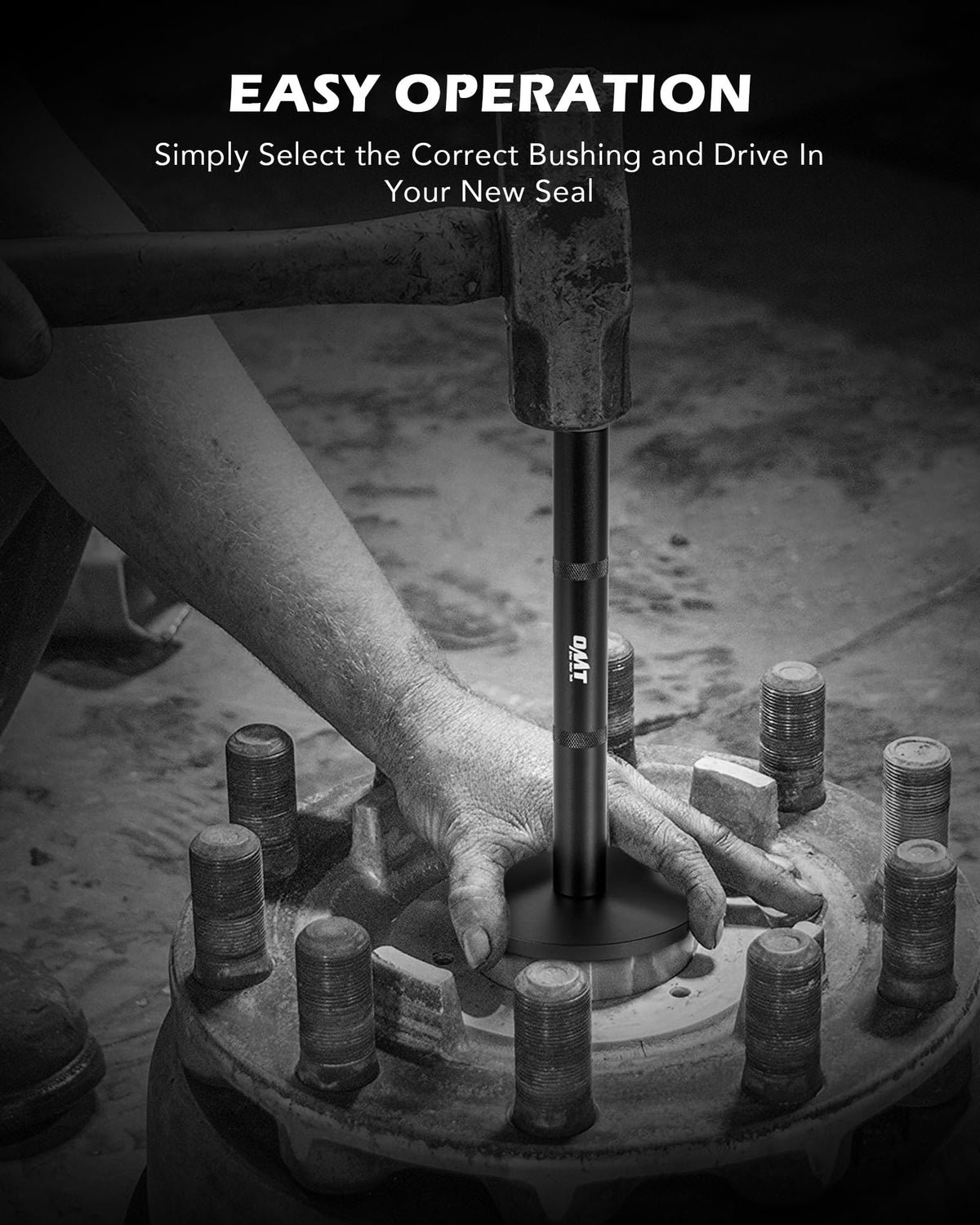 Orion Motor Tech tool surface detail highlighting non-marring finish to protect seals