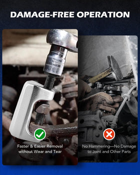 Orion Motor Tech tools laid out next to ruler showing size and scale