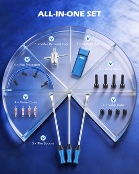 Orion Motor Tech tools neatly stored in zip bag for portability and organization