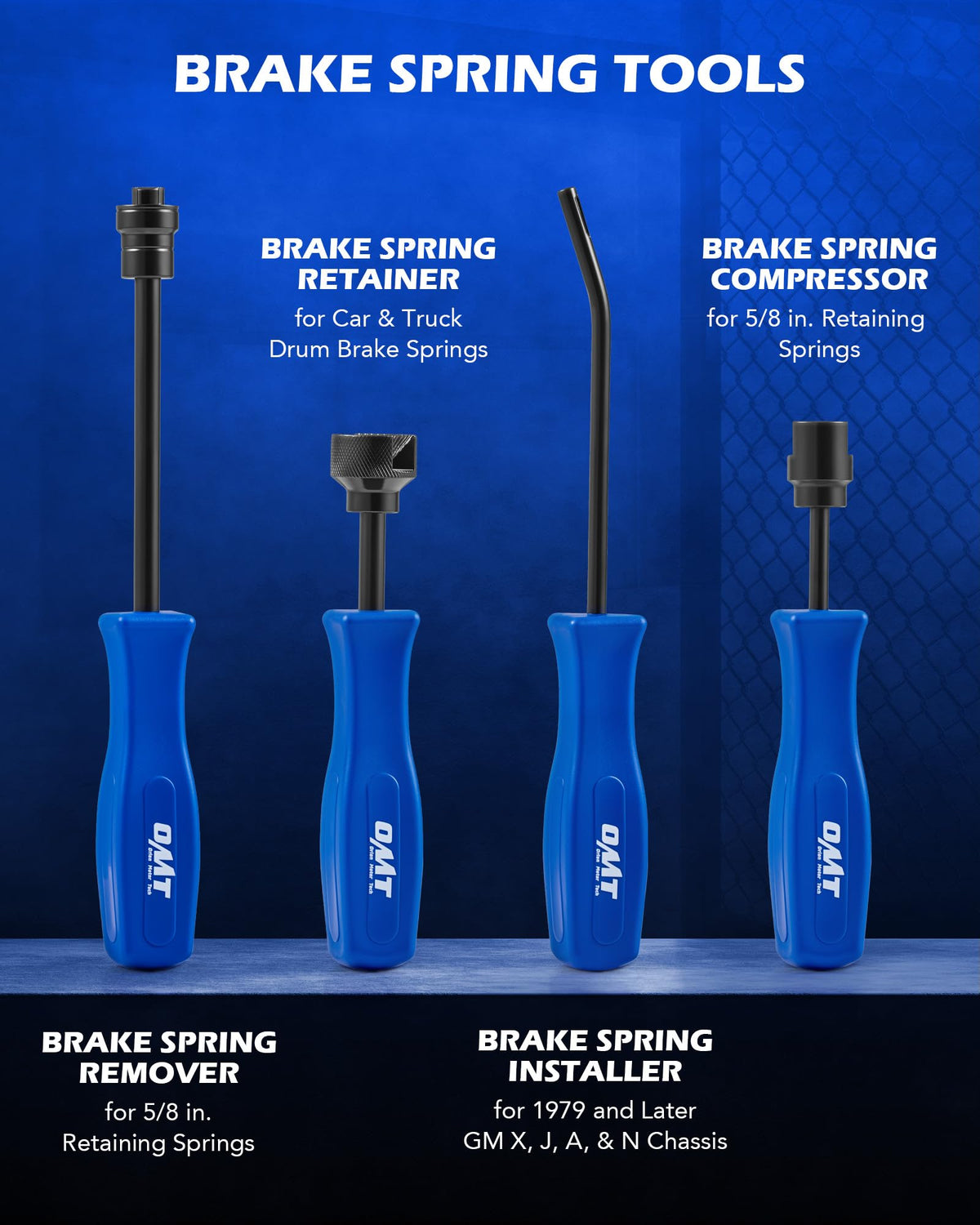 Orion Motor Tech tools in use on drum showing efficient servicing