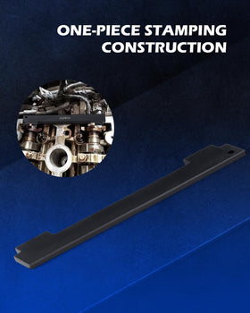Orion Motor Tech tools mounted on engine illustrating correct timing alignment