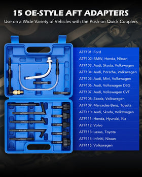 Orion Motor Tech clear hoses detail allowing fluid monitoring for contamination detection