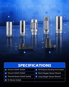 Orion Motor Tech U-shaped groove close-up protecting wiring during sensor removal