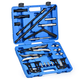 Orion Motor Tech front view of kit in case showing organized tools and portability