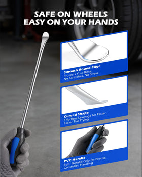 Orion Motor Tech valve tool and accessories laid out for quick repairs benefit