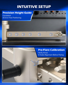 Orion Motor Tech yoke and clamping bars detail assuring durable alignment and long life
