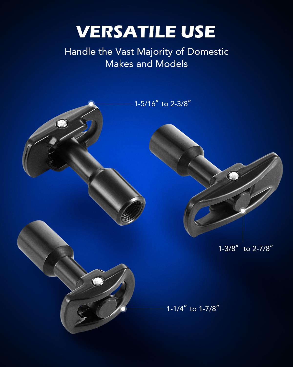 Orion Motor Tech yoke and locknut closeup showing secure flange grip