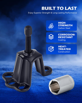 Orion Motor Tech steel finish close-up showing corrosion resistance benefit