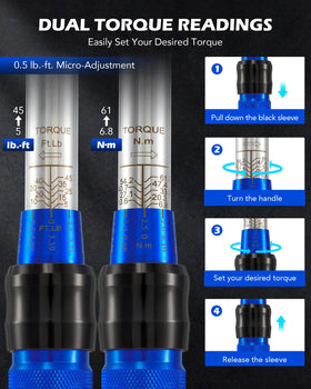 Orion Motor Tech 10-inch extension and universal joint demonstrating extended reach advantage