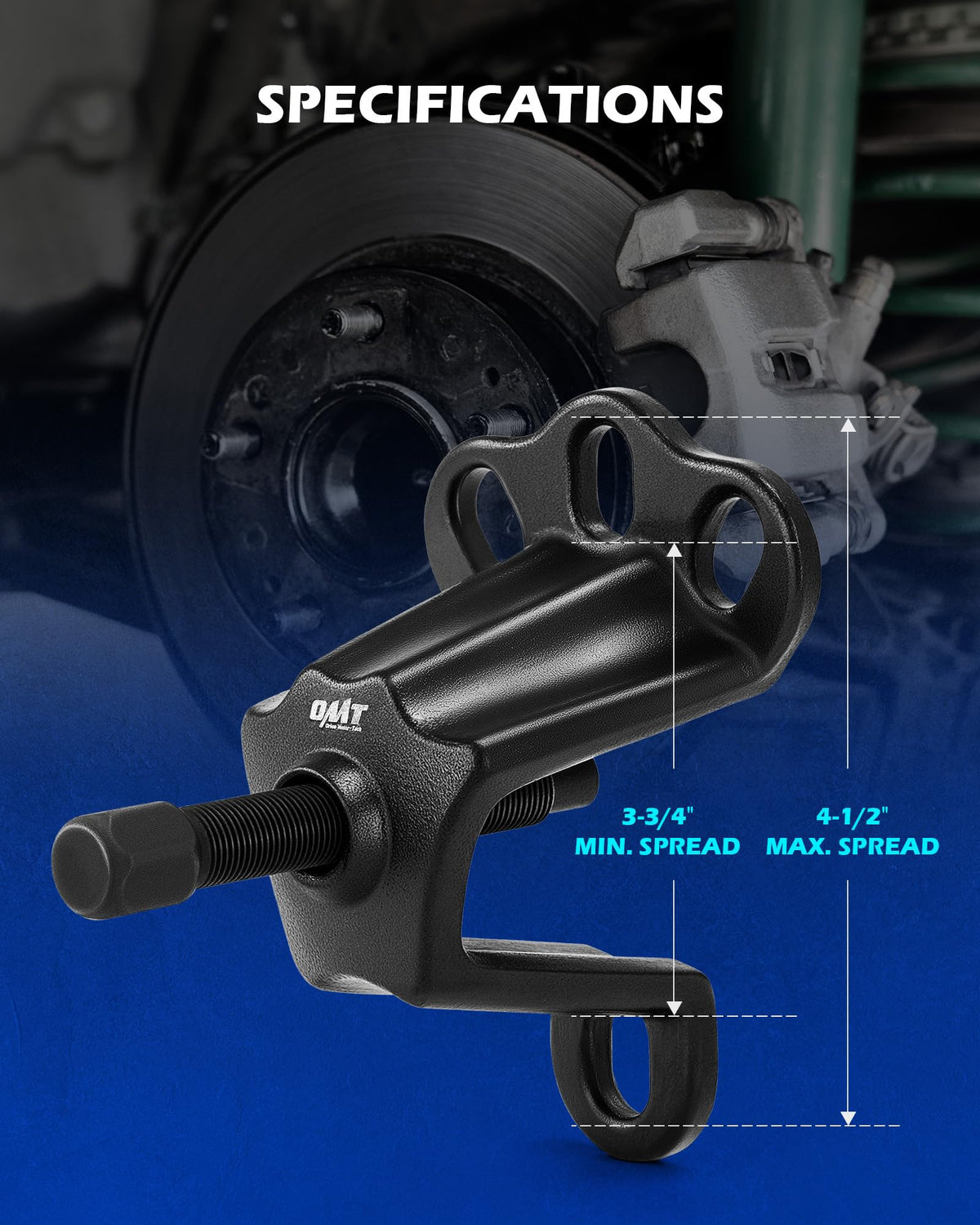 Orion Motor Tech lug nut and socket displayed for quick tool assembly benefit