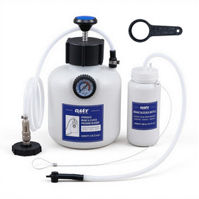 Orion Motor Tech front packaging showing kit contents and benefit of one-person bleeding