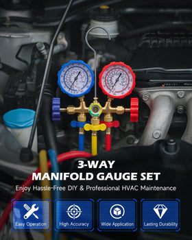 Orion Motor Tech color-coded hoses detail for quick correct hookups and safety