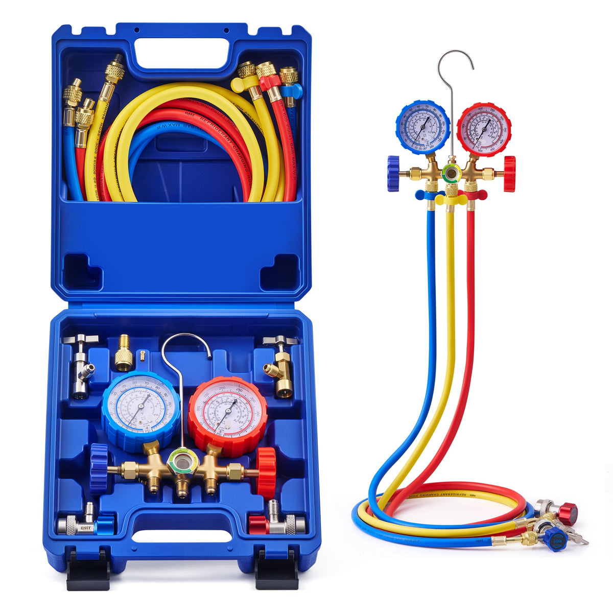 Orion Motor Tech manifold front view showing compact durable construction and controls