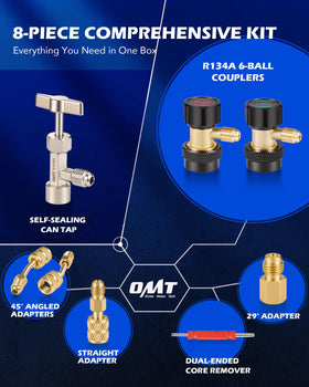Orion Motor Tech kit beside common tools for quick size comparison