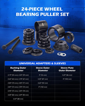 Orion Motor Tech close-up of heat-treated sliding screw and matching sleeve for smooth bearing pressing