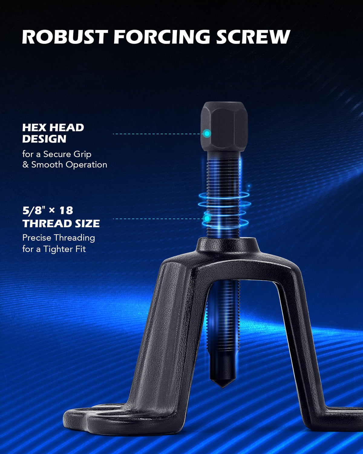 Orion Motor Tech size comparison with ruler showing fit range benefit