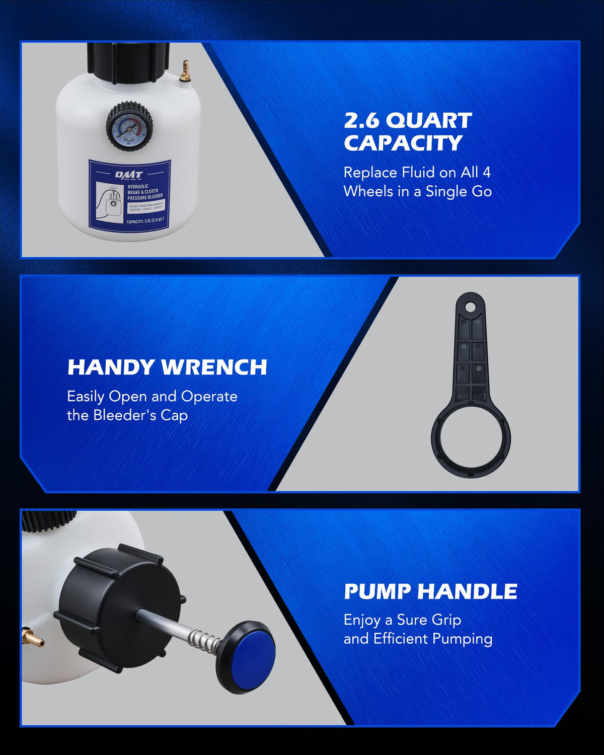 Orion Motor Tech organized storage with accessories for easy transport