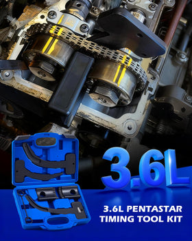 Orion Motor Tech timing chain holders laid out to show each component and benefit