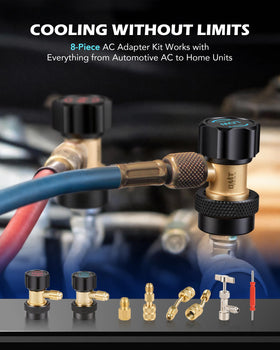 Orion Motor Tech unibody 6-ball coupler close-up highlighting leak resistance