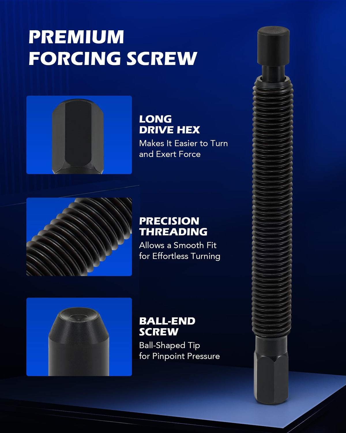 Orion Motor Tech hub tool in use removing car hub to reduce axle damage
