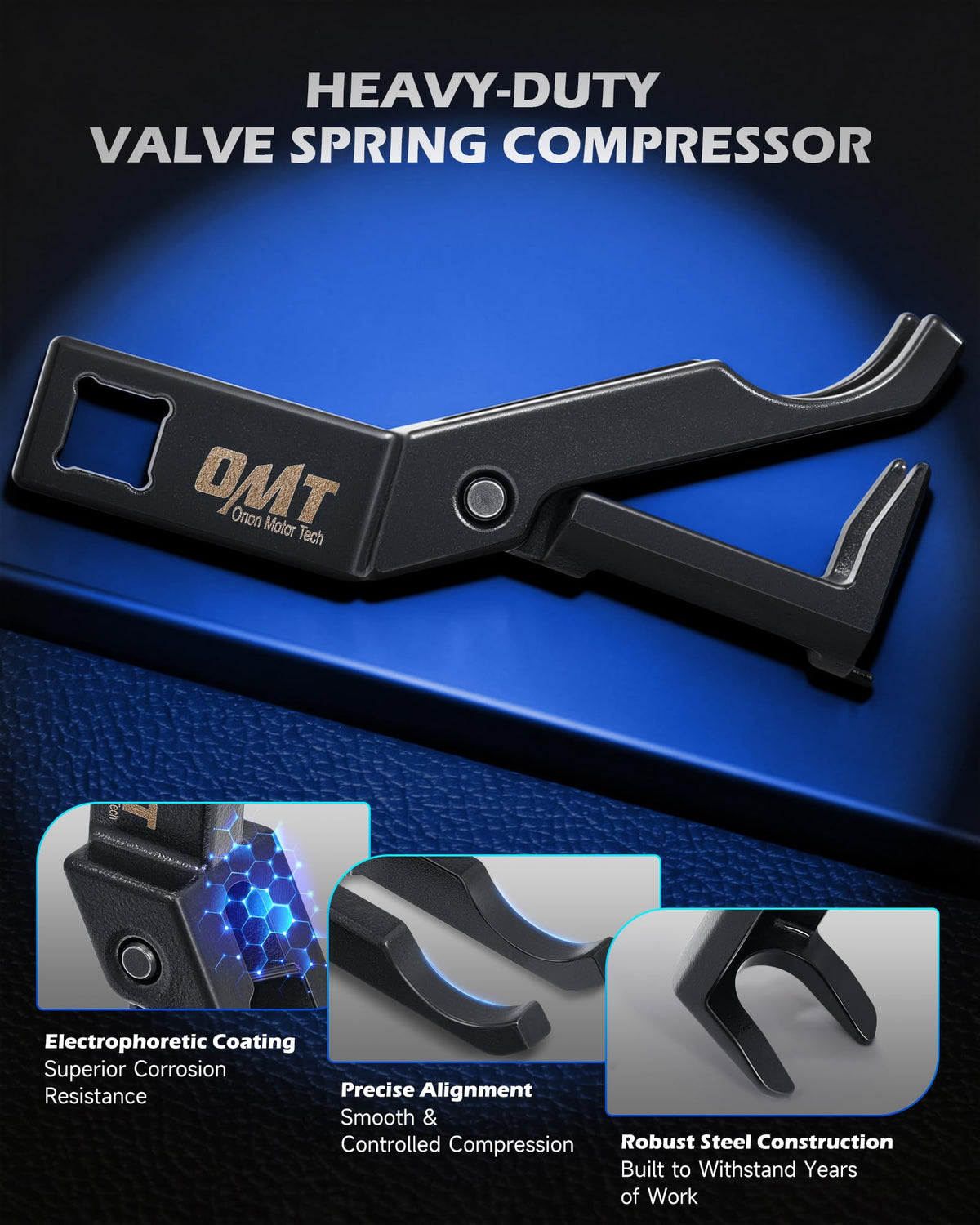 Orion Motor Tech with 3/8-inch ratchet showing scale and single-hand operation benefit