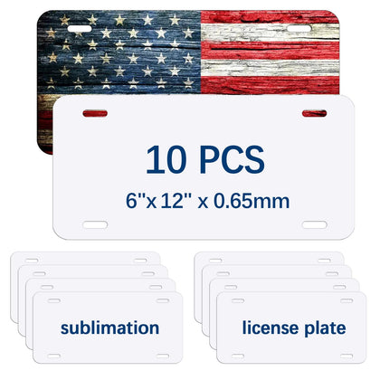 ORJ front view of ten plates showing clean printable surface and tidy stack benefits