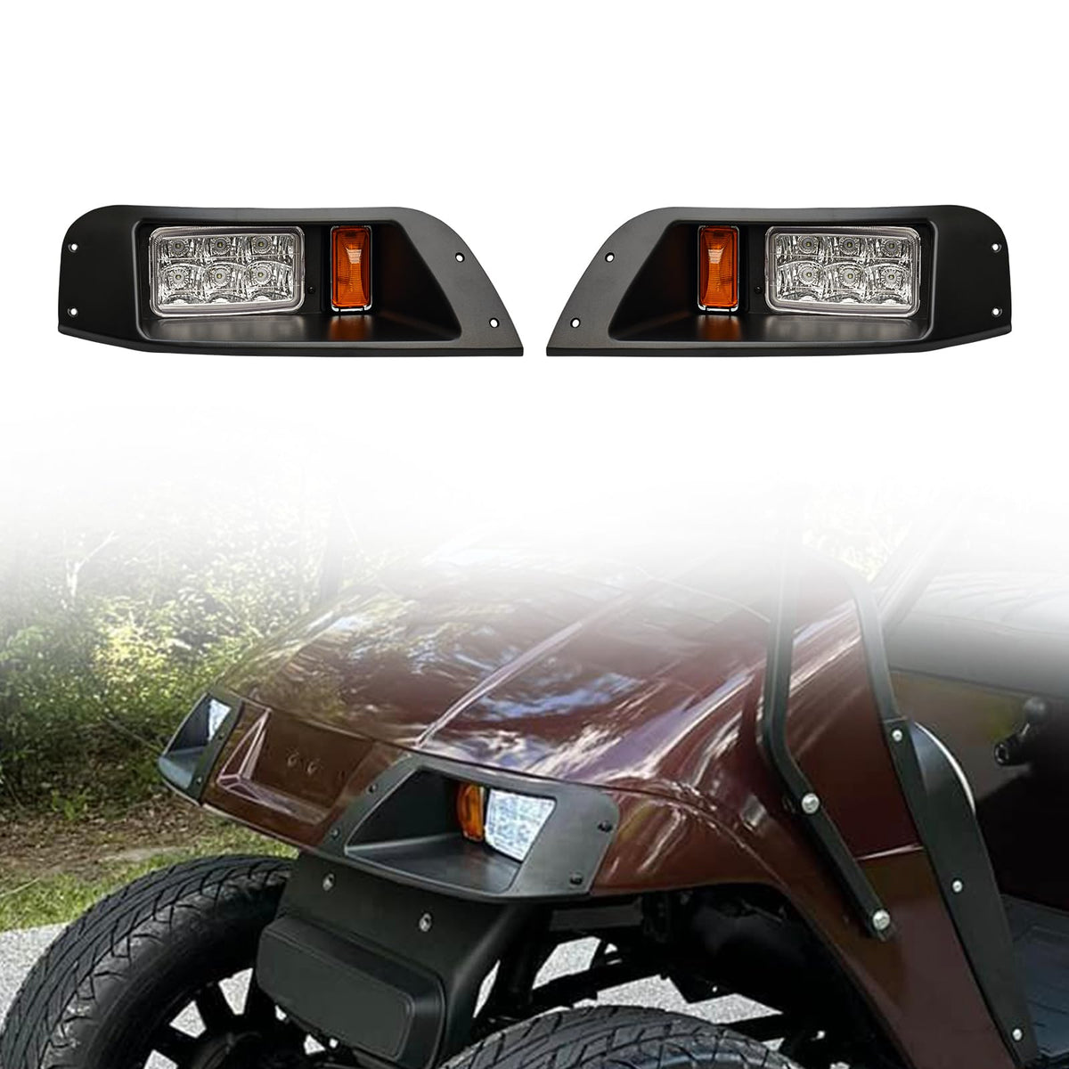 Orle Oko turn signal detail illustrating integrated signaling when harness supports it