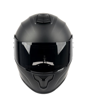 Orthrus helmet side profile highlighting aerodynamic shell and fit