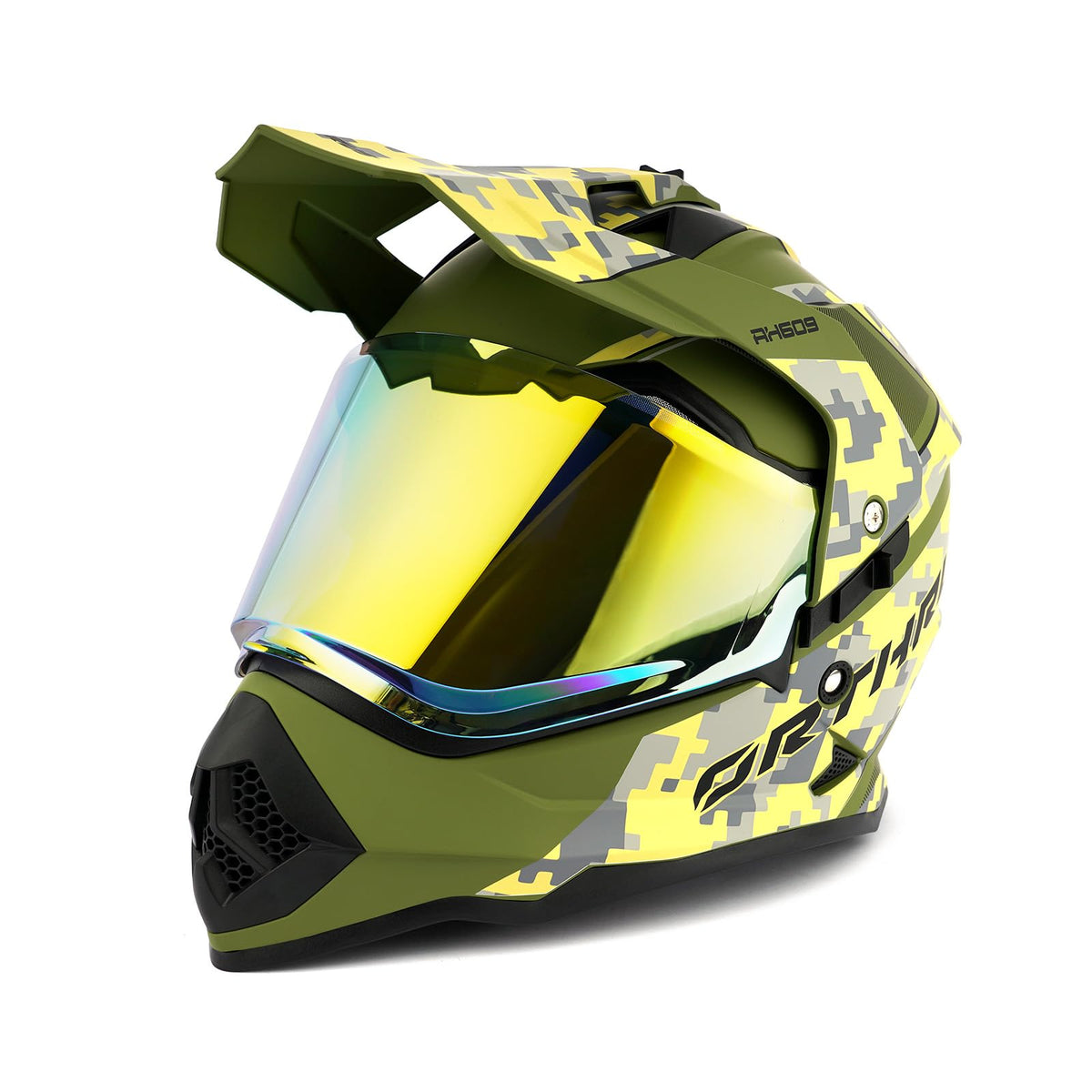 Orthrus helmet removable liner close-up showing easy cleaning benefit