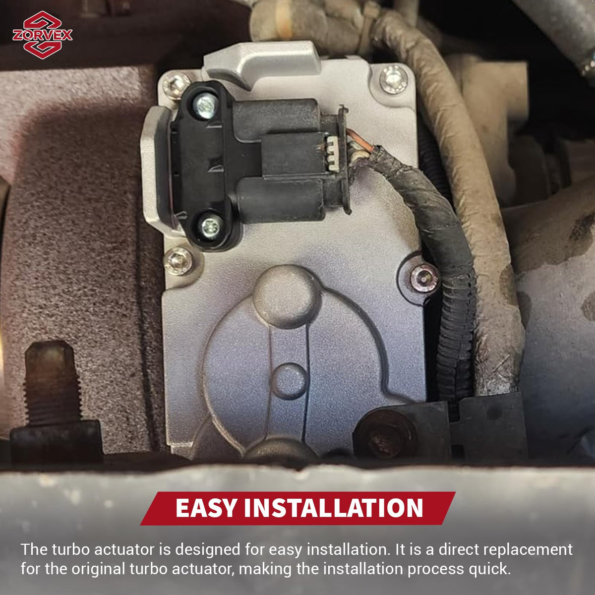 Orvex actuator installed in a workshop setting for faster repair benefit