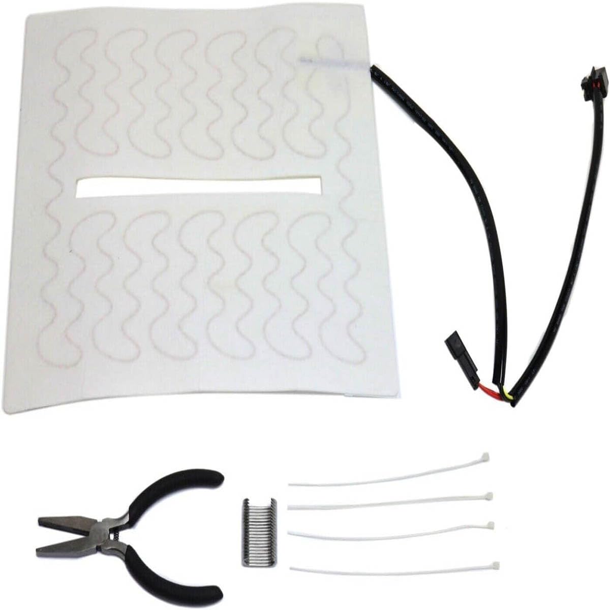 OSCTAUS heater pad next to ruler showing compact size and simple integration