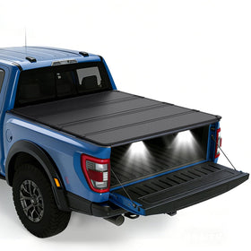 OSIAS front profile matte black cover installed shows sleek appearance and protection