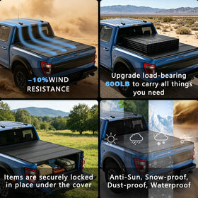 OSIAS built-in LED lights detail for improved bed visibility