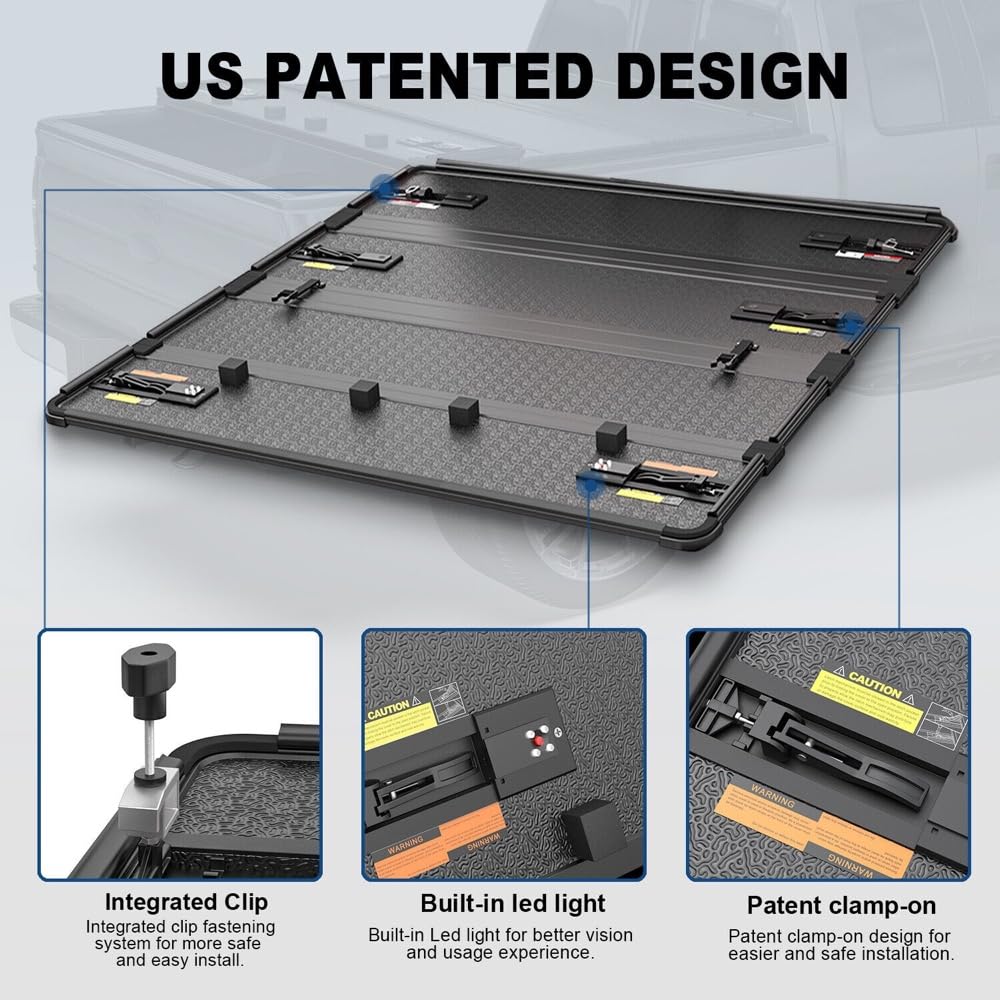 OSIAS quarter-fold open view illustrating easy partial bed access