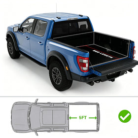 OSIAS side profile installed on Nissan Frontier highlighting low-profile fit
