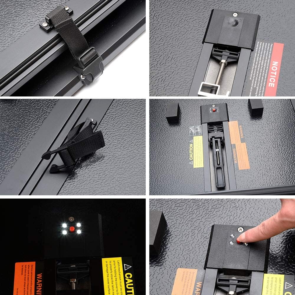 OSIAS tailgate locked security shot emphasizes secure storage and theft deterrence