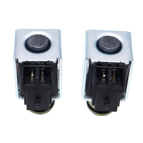 OSKYUO solenoids in garage repair scene showing easy replacement benefit