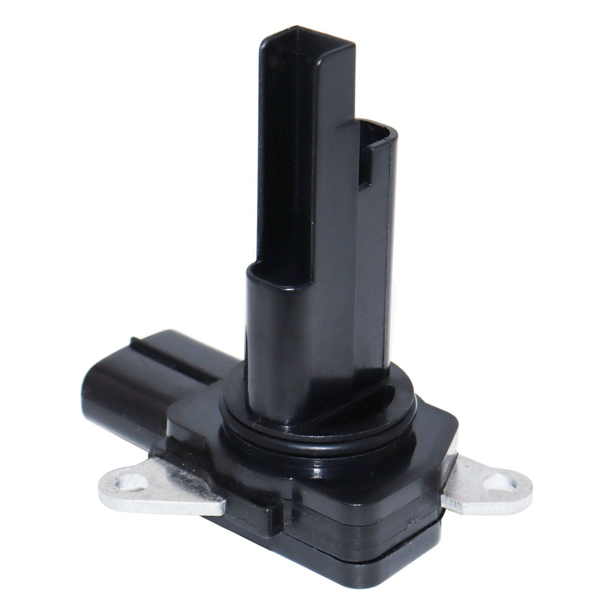 OSKYUO MAF sensor next to ruler showing compact size for accurate fitment benefit